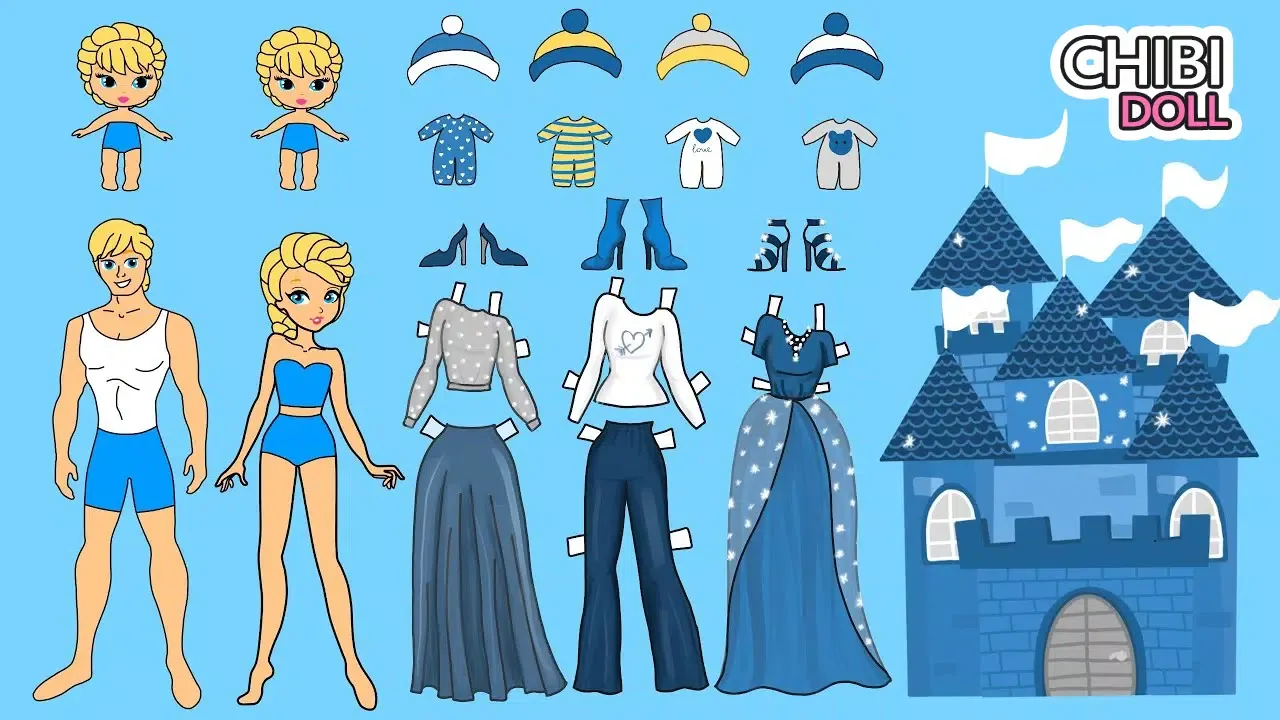 Chibi Doll Dress Up DIY Games Screenshots