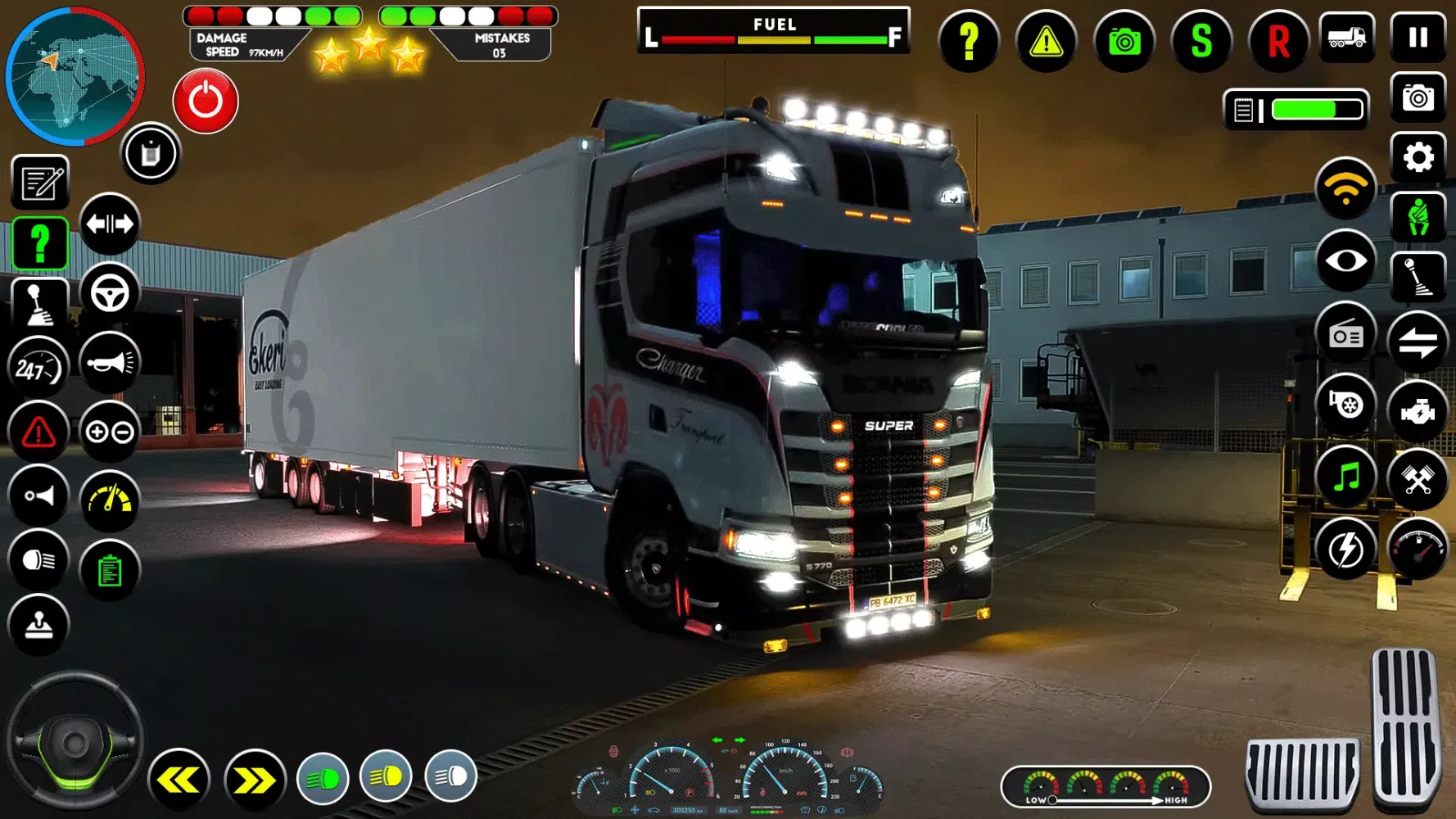 City Cargo Truck : Euro Truck 스크린샷