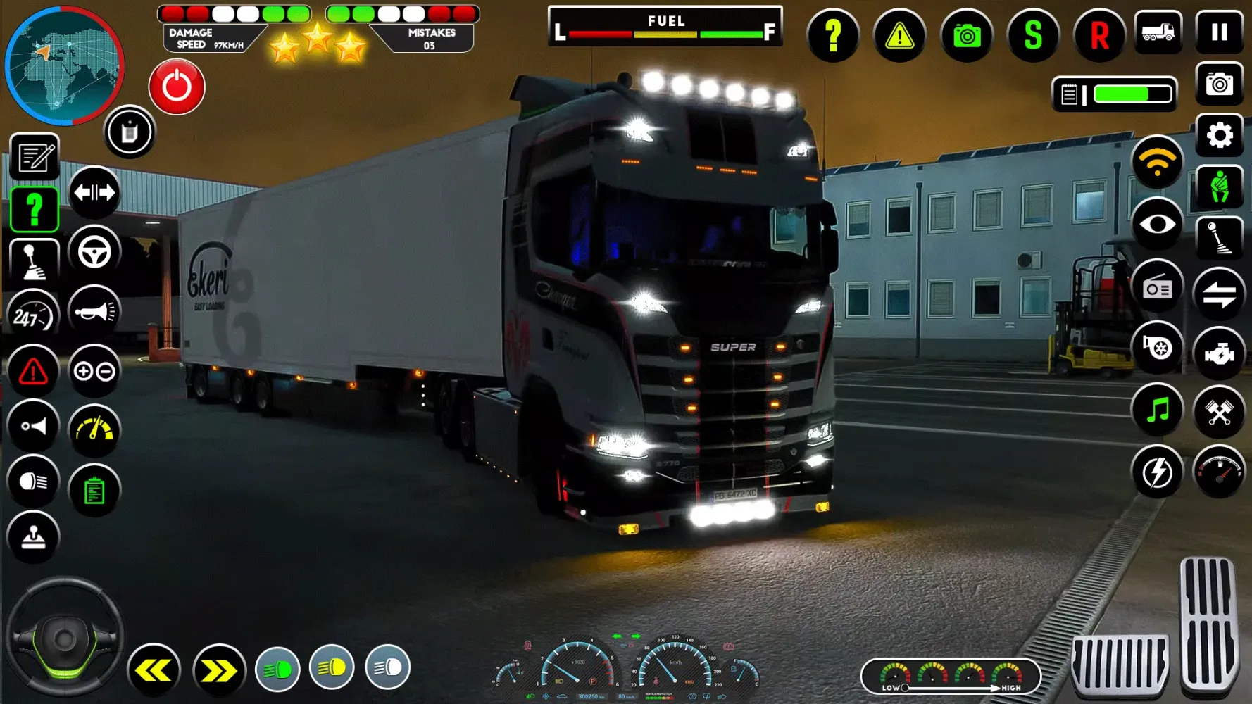 City Cargo Truck : Euro Truck 스크린샷