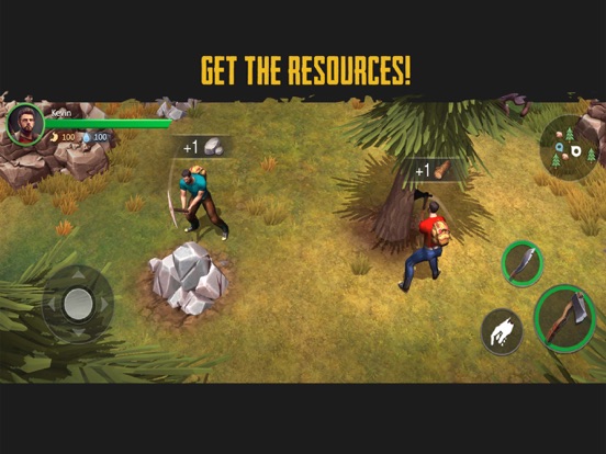 Tangkapan skrin Live or Die: Zombie Survival iPad 