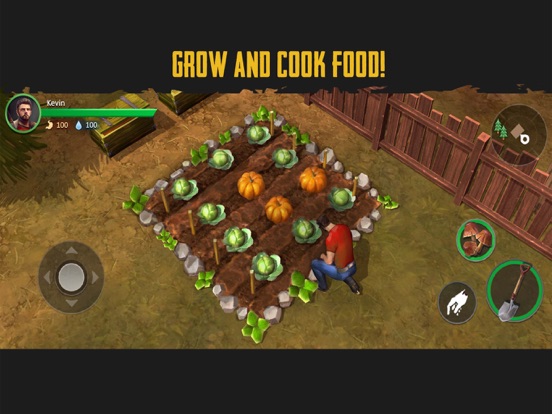 Tangkapan skrin Live or Die: Zombie Survival iPad 