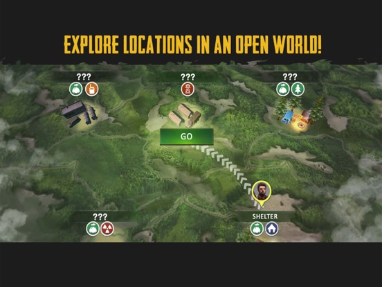 Tangkapan skrin Live or Die: Zombie Survival iPad 