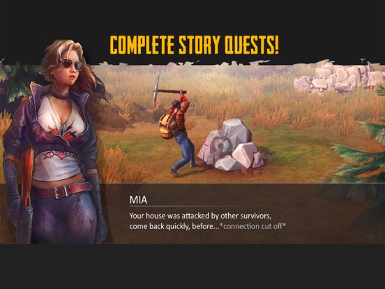 Tangkapan skrin Live or Die: Zombie Survival iPad 