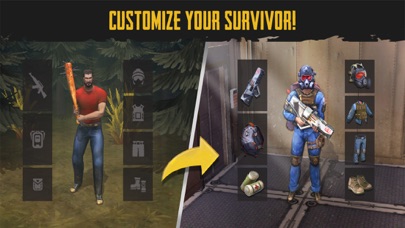 Tangkapan skrin Live or Die: Zombie Survival