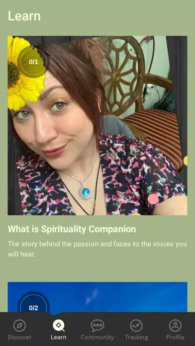Capturas de tela do Spirituality Companion