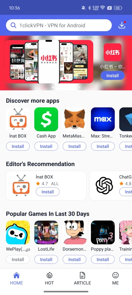 Tangkapan layar Apkhub