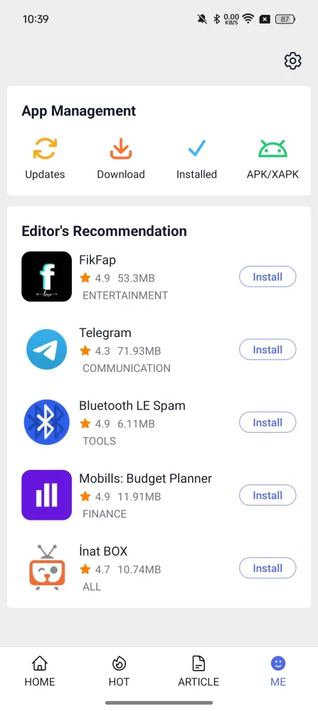 Tangkapan layar Apkhub