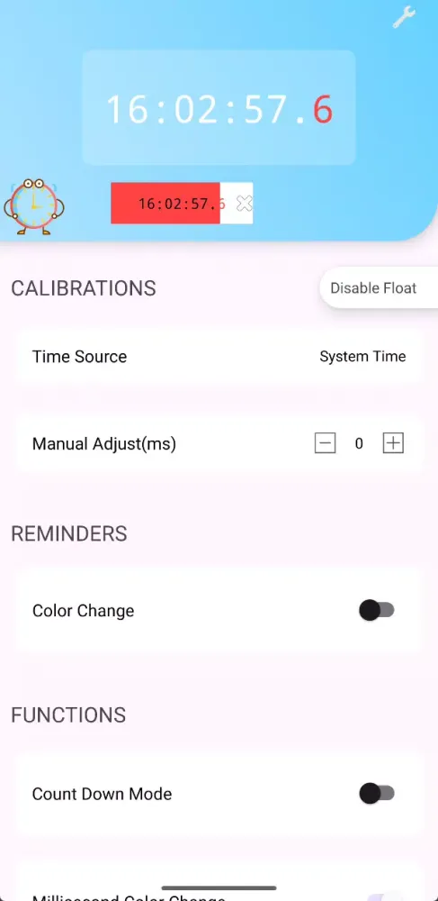 Float Time Screenshots