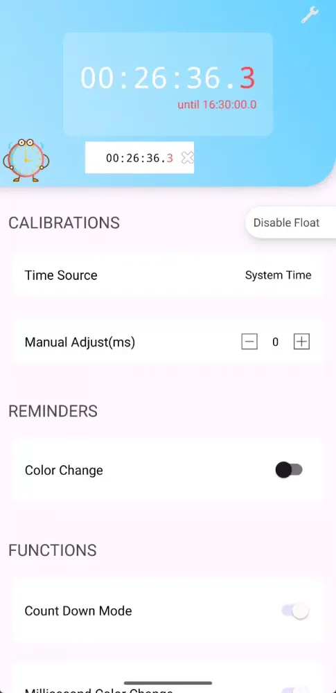 Float Time Screenshots