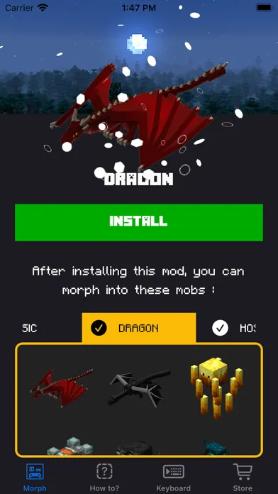 Morph Mods for Minecraft •应用截图