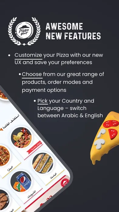 Tangkapan layar Pizza Hut Egypt-Order Food Now