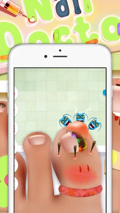 ภาพหน้าจอของ Kids Games : Nail Doctor full game