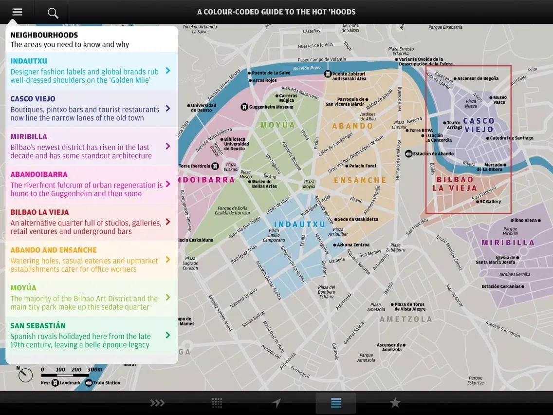 تصاویر Bilbao/San Sebastian: Wallpaper* City Guide iPad 