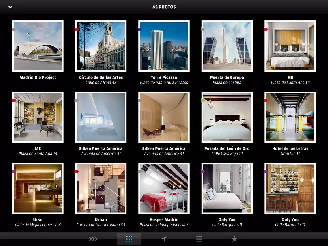 Ảnh chụp màn hình của Madrid: Wallpaper* City Guide iPad 