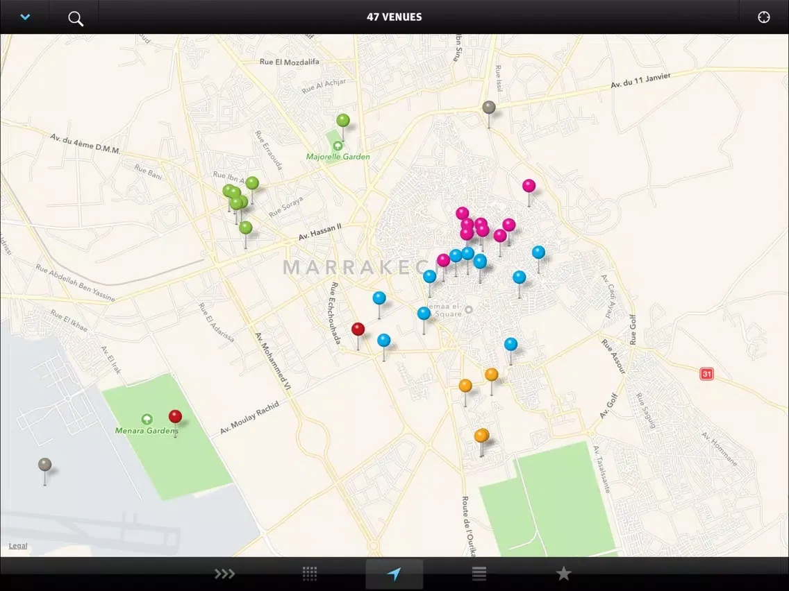 Zrzuty ekranu Marrakech: Wallpaper* City Guide iPad 