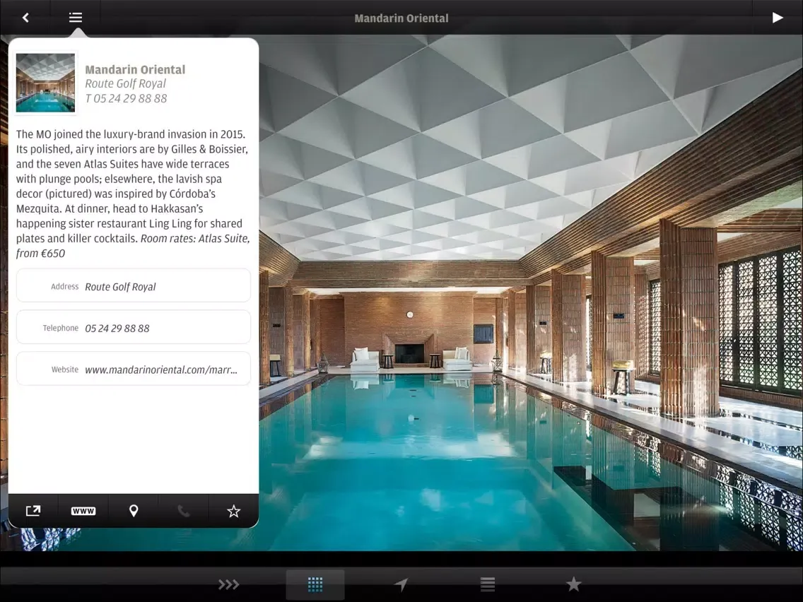 Zrzuty ekranu Marrakech: Wallpaper* City Guide iPad 