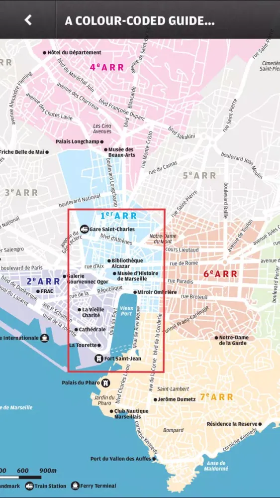 Capturas de tela do Marseille: Wallpaper* City Guide