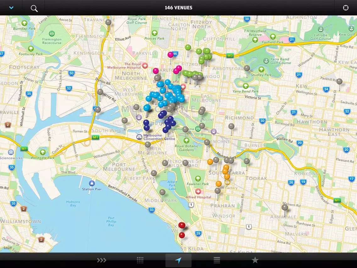 Capturas de tela do Melbourne: Wallpaper* City Guide iPad 