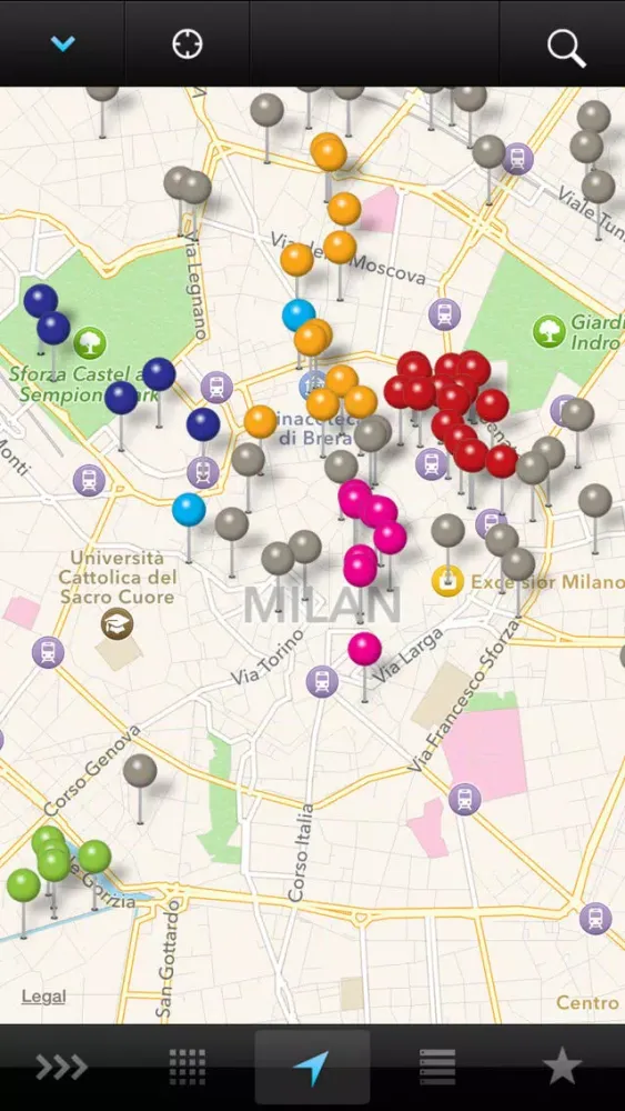 Скриншоты Milan: Wallpaper* City Guide
