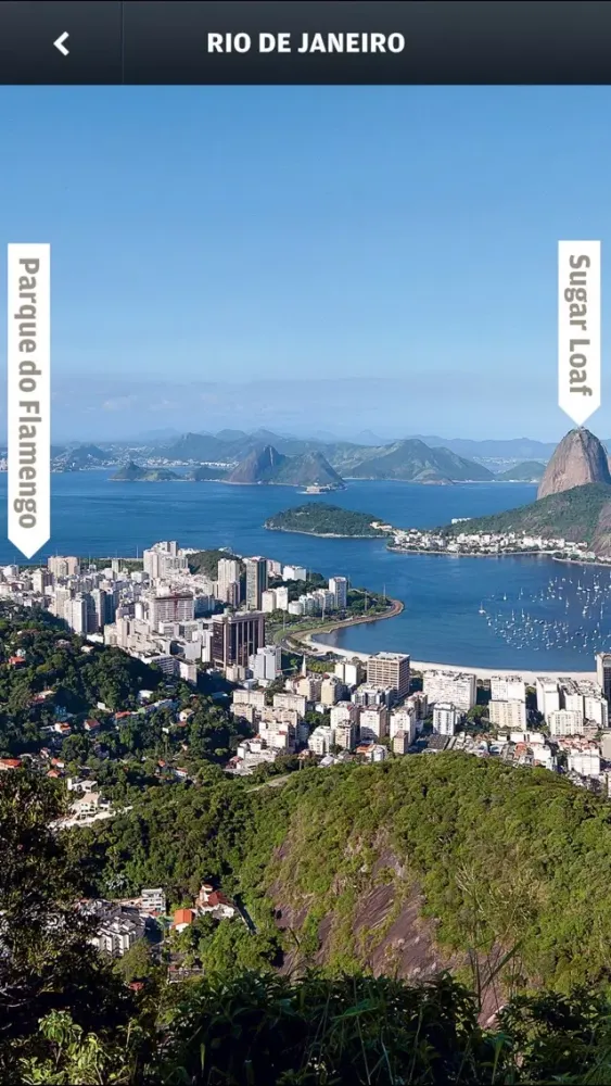Captures d'écran de Rio de Janeiro: Wallpaper* City Guide