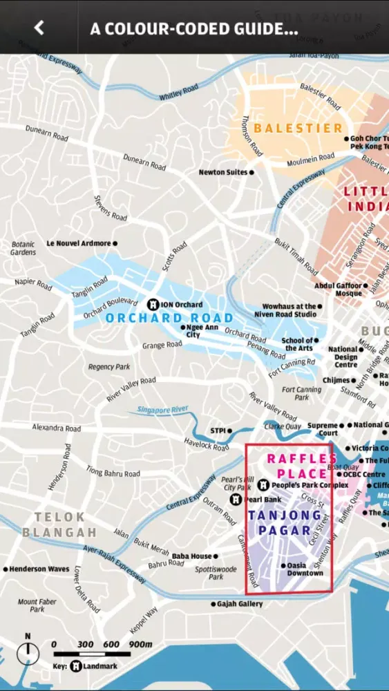 Captures d'écran de Singapore: Wallpaper* City Guide