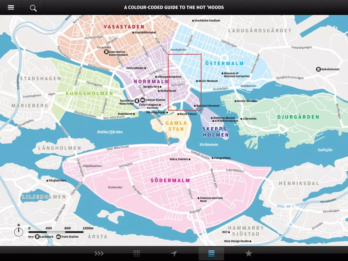 ภาพหน้าจอของ Stockholm: Wallpaper* City Guide iPad 