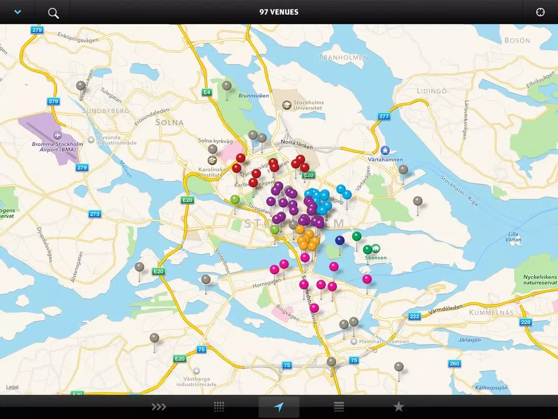ภาพหน้าจอของ Stockholm: Wallpaper* City Guide iPad 