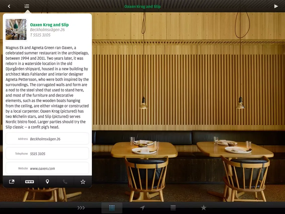 ภาพหน้าจอของ Stockholm: Wallpaper* City Guide iPad 
