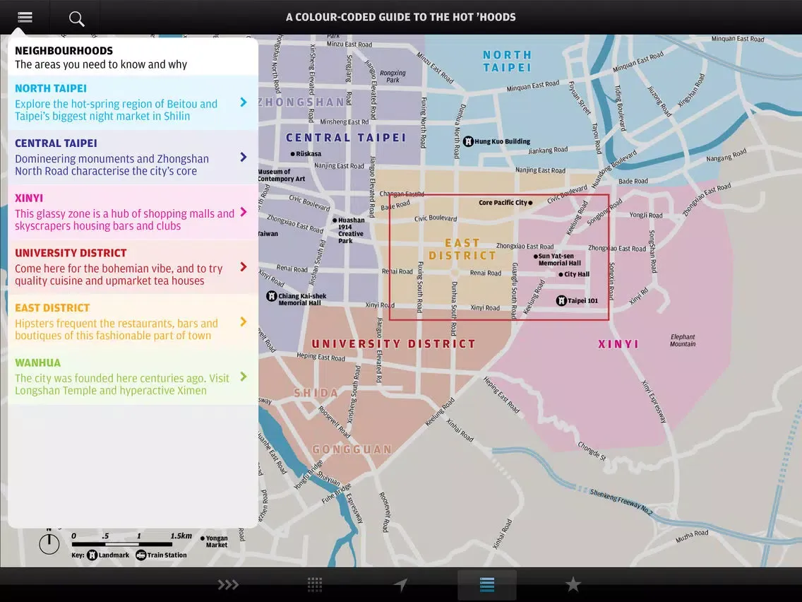 Zrzuty ekranu Taipei: Wallpaper* City Guide iPad 