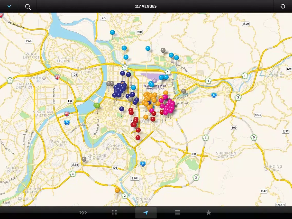 Zrzuty ekranu Taipei: Wallpaper* City Guide iPad 