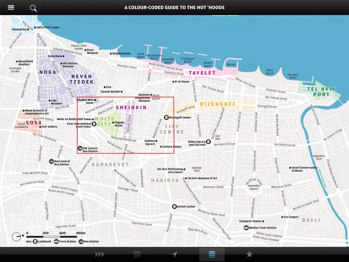 Ảnh chụp màn hình của Tel Aviv: Wallpaper* City Guide iPad 