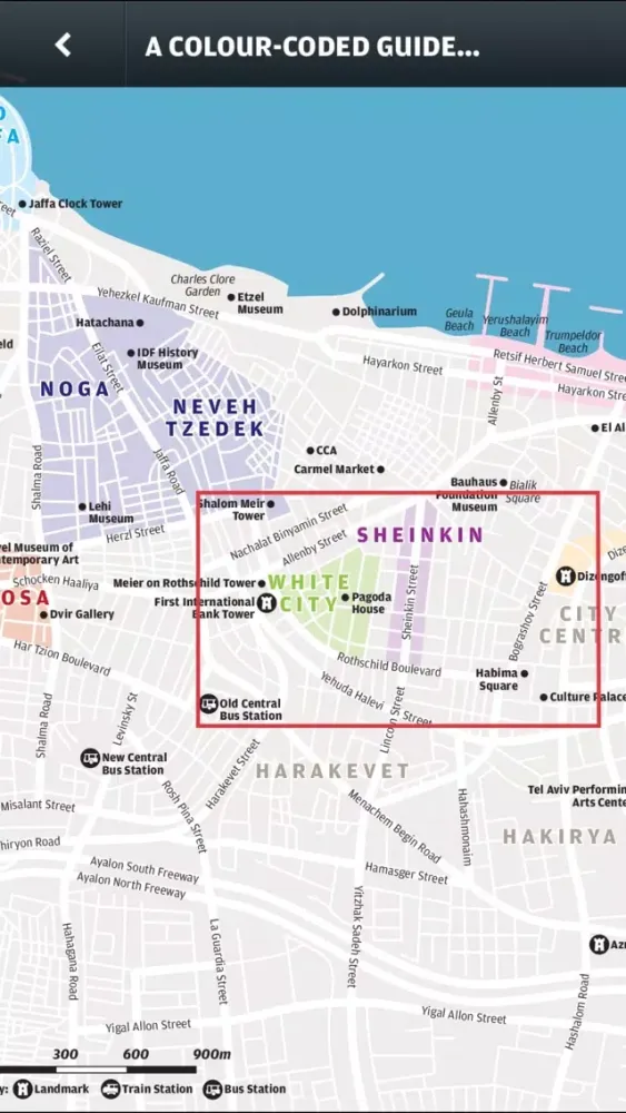 Ảnh chụp màn hình của Tel Aviv: Wallpaper* City Guide