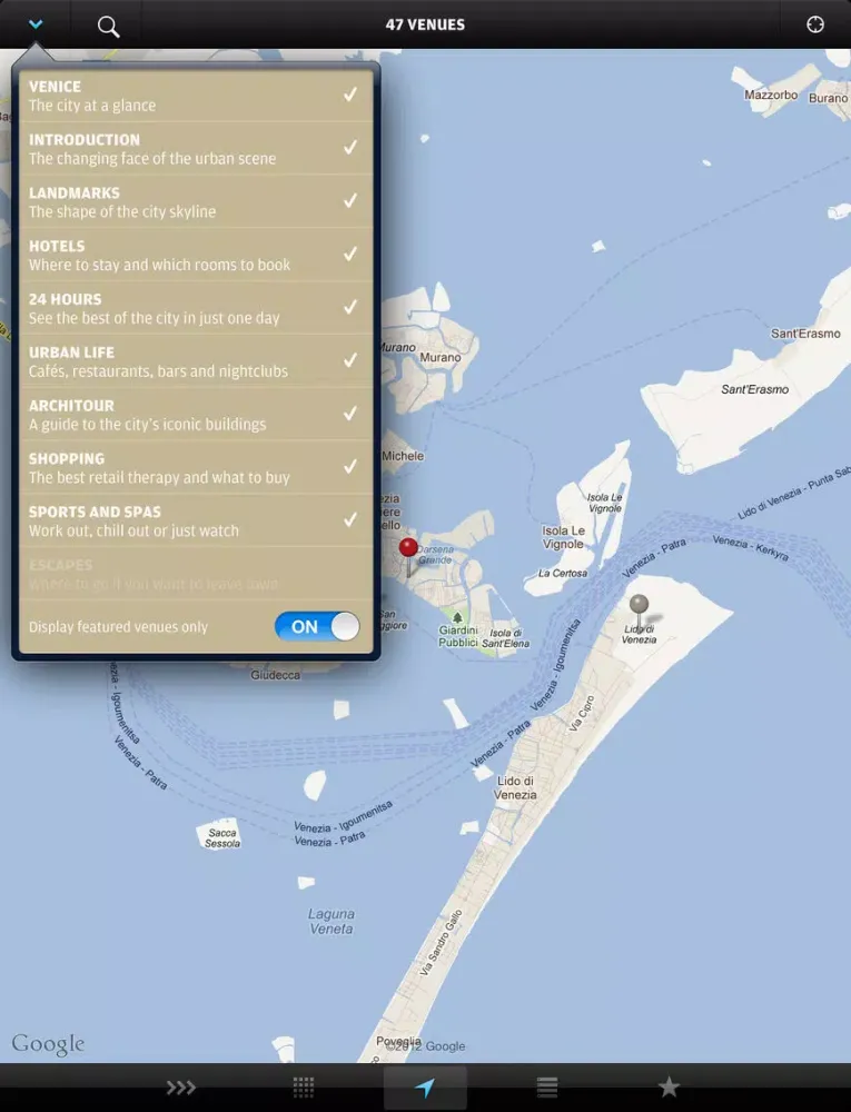 Venice: Wallpaper* City Guide iPad  Screenshots