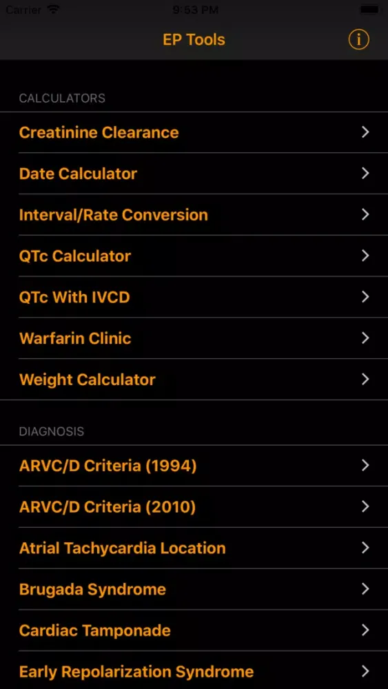 Tangkapan layar Electrophysiology Tools