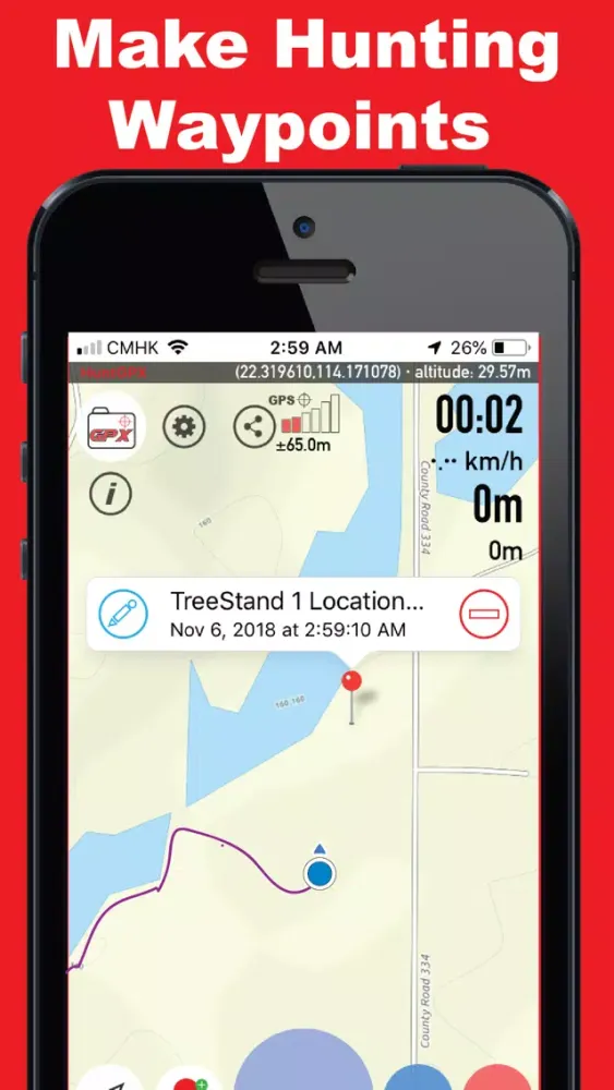 Hunt GPX-Deer Tracker Screenshots