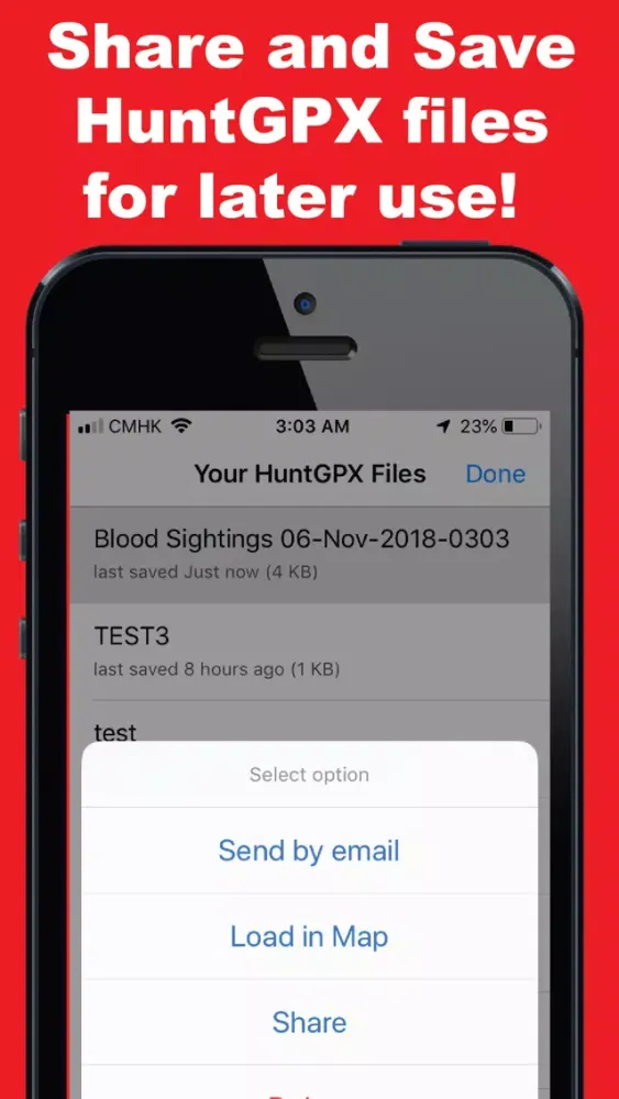 Hunt GPX-Deer Tracker Screenshots