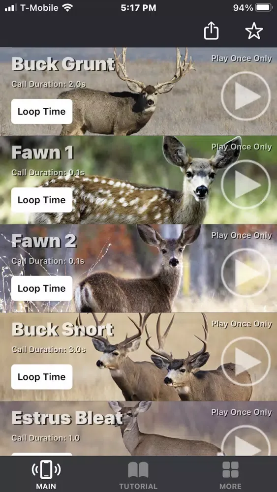 Mule Deer Calls + سکرین شاٹس