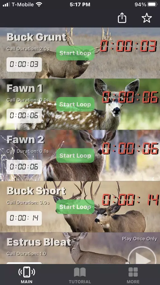 Mule Deer Calls + سکرین شاٹس