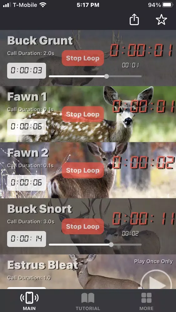 Mule Deer Calls + سکرین شاٹس