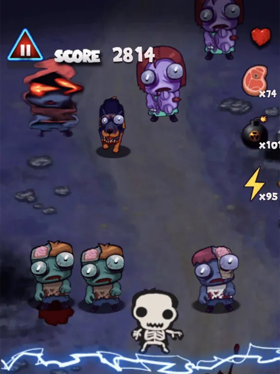 Capturas de tela do Zombie Smasher Puzzle iPad 