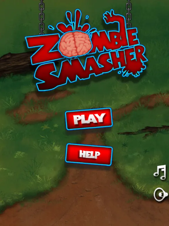 Capturas de tela do Zombie Smasher Puzzle iPad 