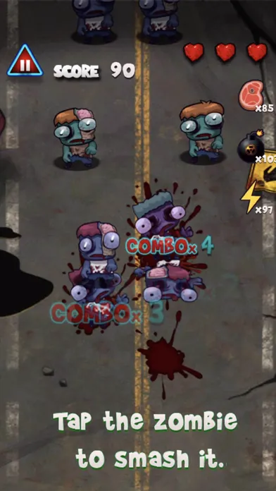 Capturas de tela do Zombie Smasher Puzzle