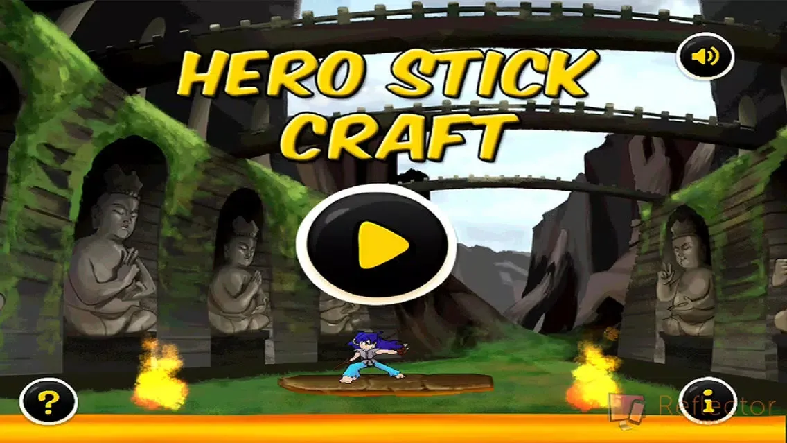 Ảnh chụp màn hình của Wushu Kung Fu Stick Craft Runner
