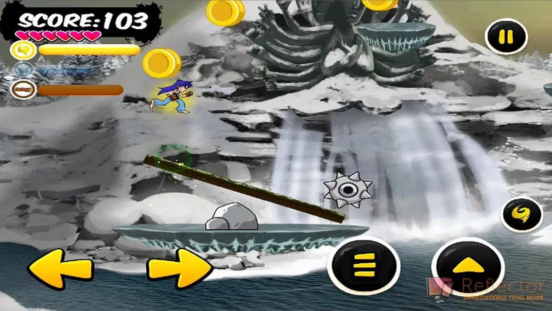 Ảnh chụp màn hình của Wushu Kung Fu Stick Craft Runner