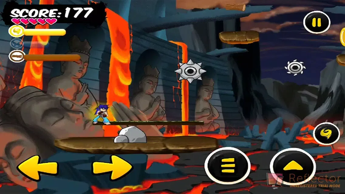Ảnh chụp màn hình của Wushu Kung Fu Stick Craft Runner