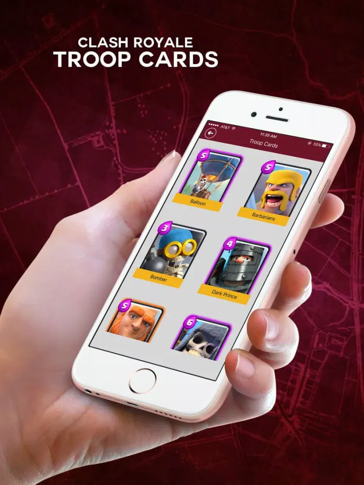 Capturas de tela do Guide - Tips, Walkthroughs and Update daily for Clash Royale Game iPad 
