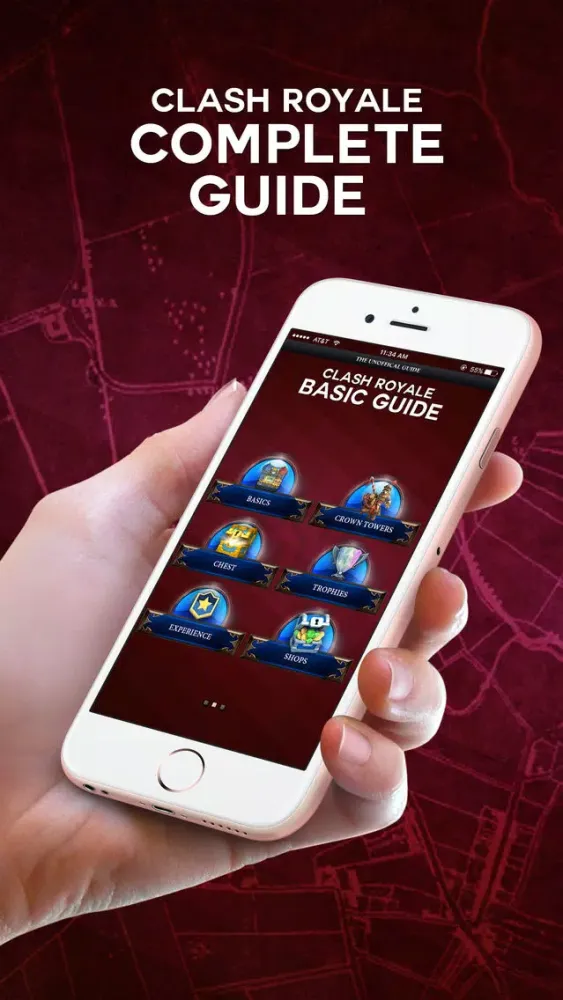 Capturas de tela do Guide - Tips, Walkthroughs and Update daily for Clash Royale Game