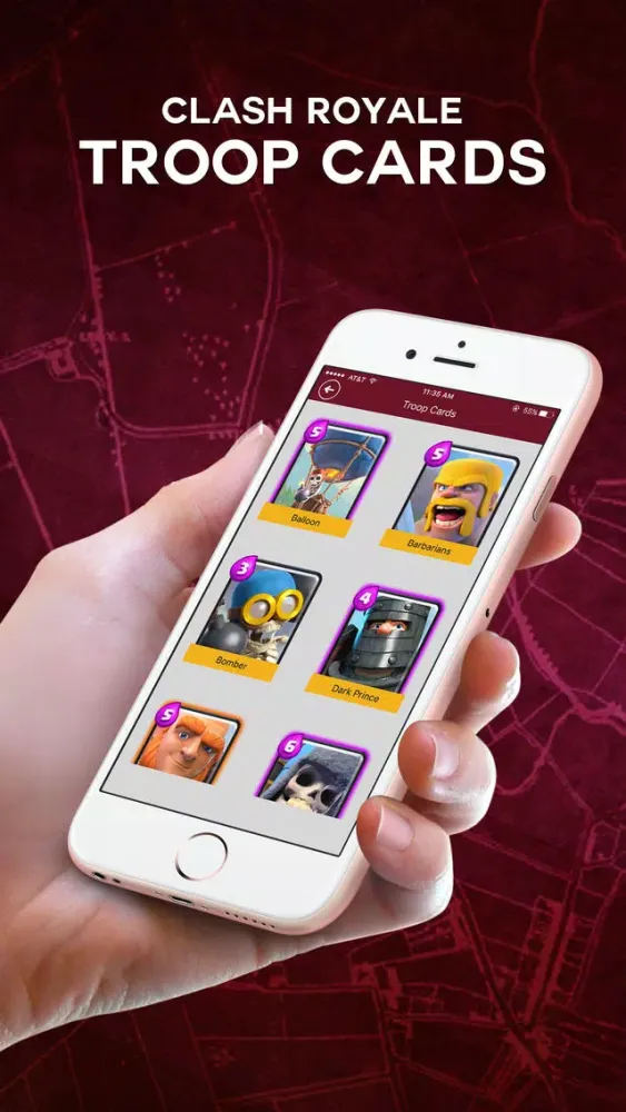 Capturas de tela do Guide - Tips, Walkthroughs and Update daily for Clash Royale Game
