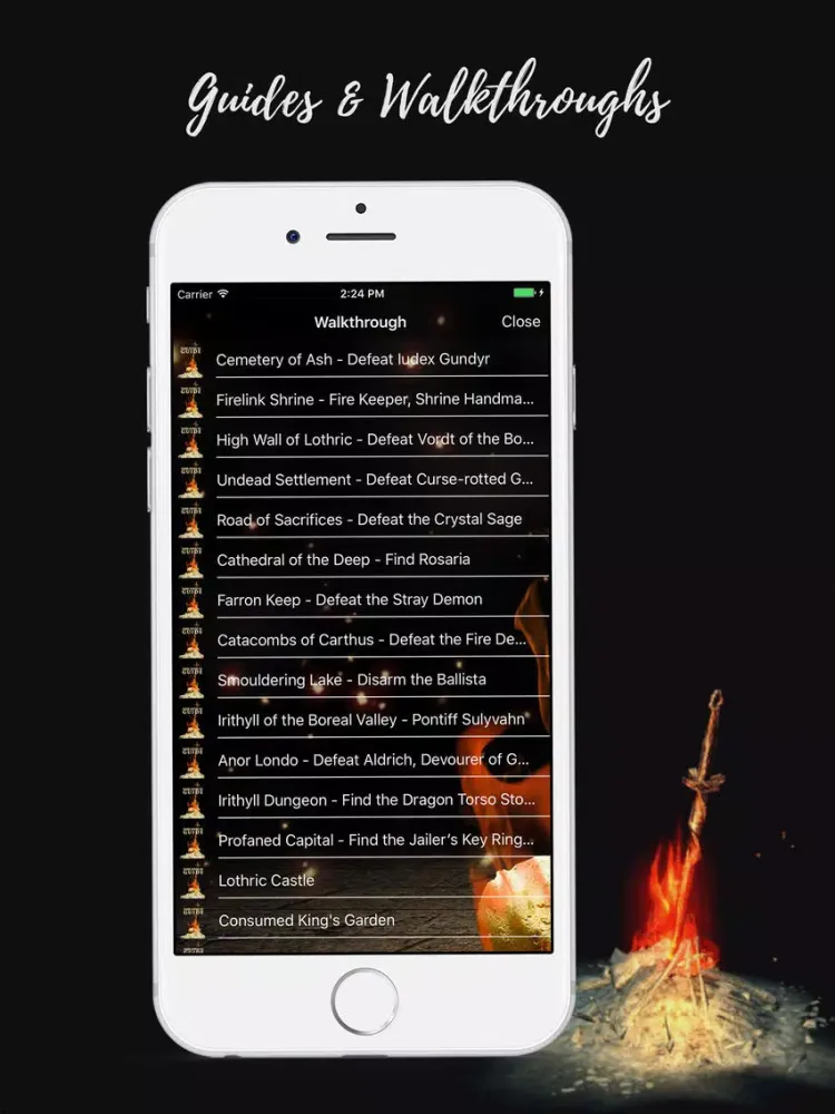 Guides for Dark Souls 3 Game All Database iPad 應用截圖