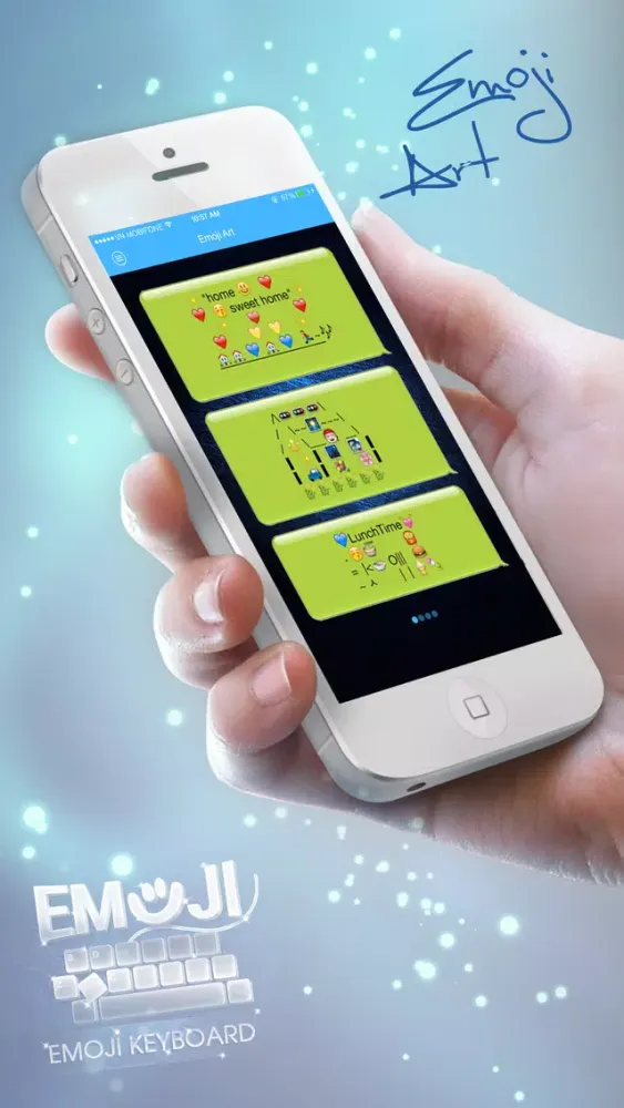 Zrzuty ekranu Easy Emoji Keyboard - NEW Static & Animated Emojis Free